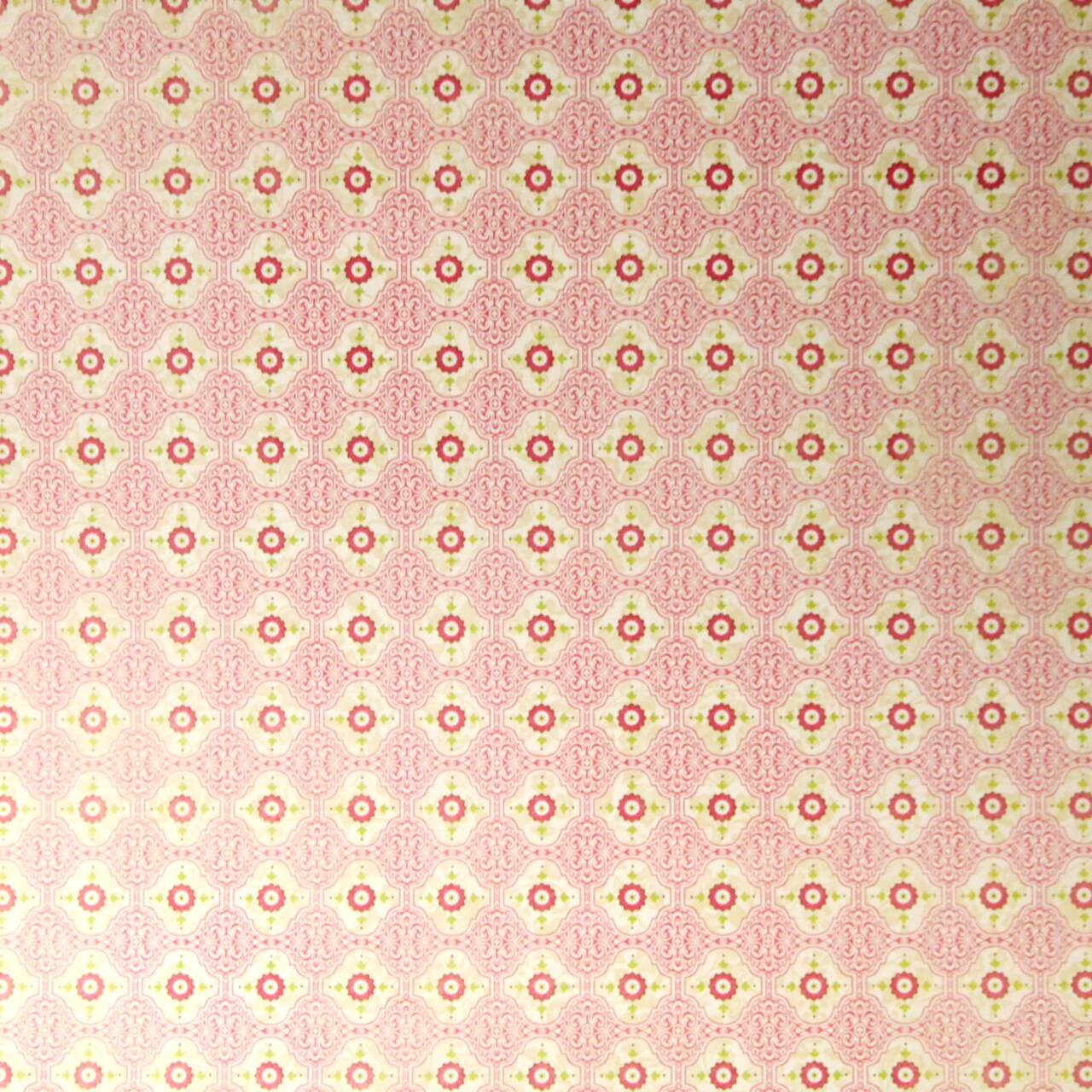 BoBunny 12 x 12 Sweet Moments Vintage Wallpaper Light Cardstock Paper